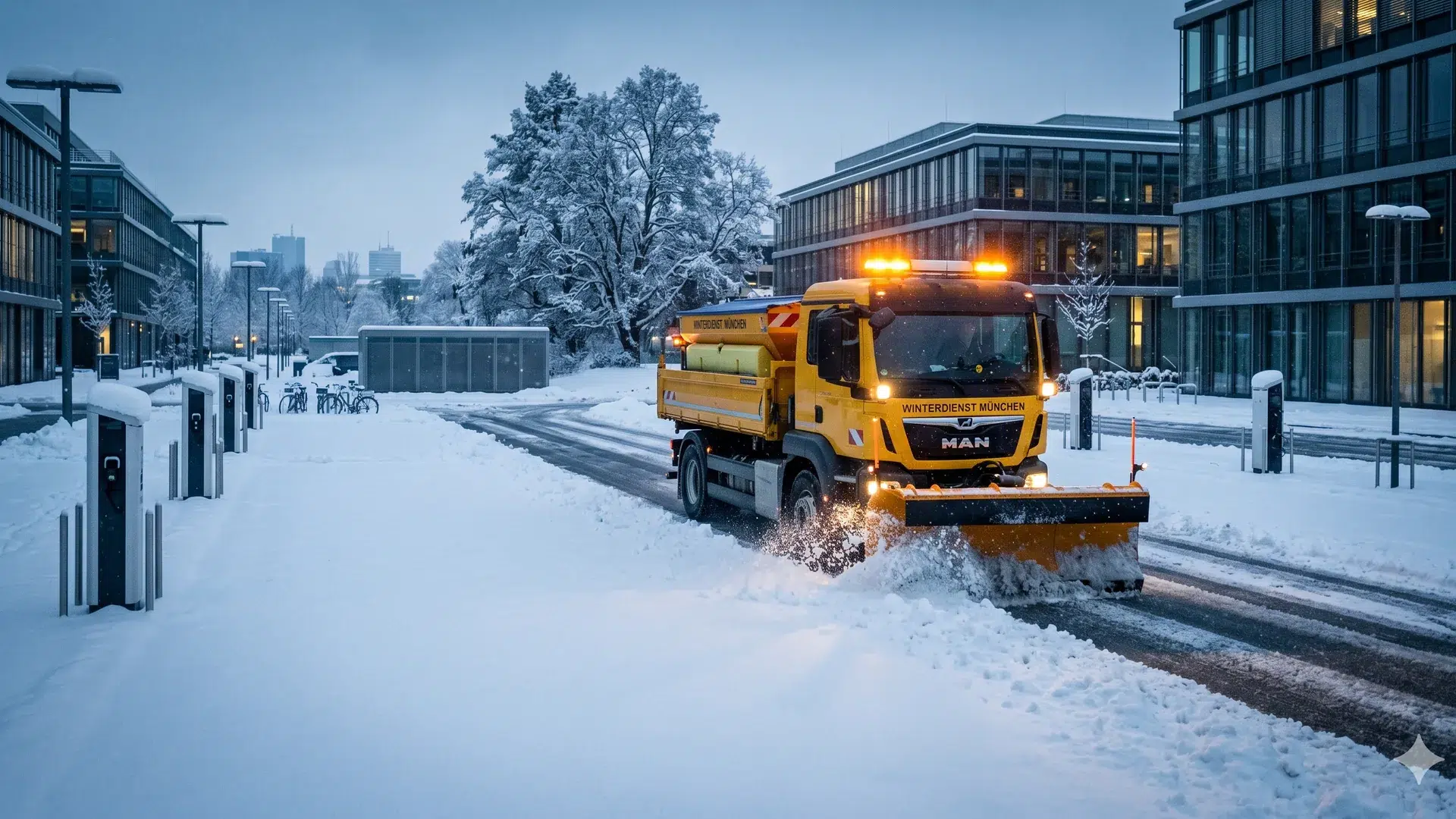 Winterdienst Schneeräumung München